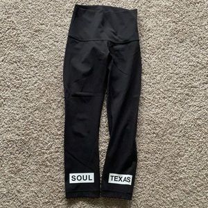 Soulcycle lululemon Texas tights size 4